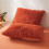 Σετ Καλύμματος Παπλώματος Fluffy Orange Queen, 3 τεμάχια εξαιρετικά μαλακά βελούδινα 5