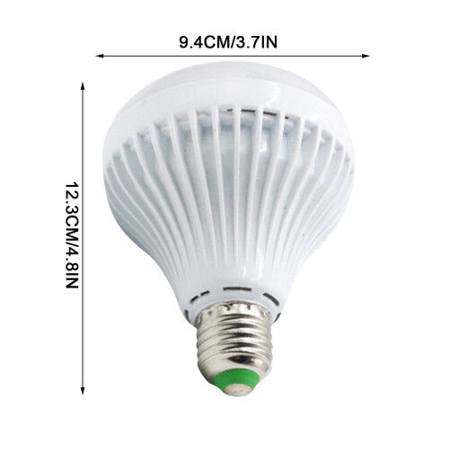 Smart Music Light Bulb with Bluetooth Speakers, Remote Control, 9 Colors & 4 Modes – Compatible with iOS/Android 2