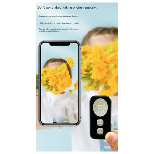 For Tiktok Mobile Self Timer Zoom Function  Remote Controller, Page Turning, Liking, Self Timer Short Video 2