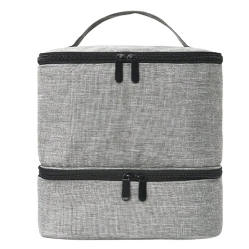 Double-Layer Storage Bag Portable Organizer Travel Essential Oil Storage Box Multi-Function Storage Bag 1
