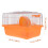 conjunto de gaiola para hamster para viagens, transporte e uso doméstico, pequenos animais de estimação, 11,4 x 6,7 x 6,1 polegadas 2
