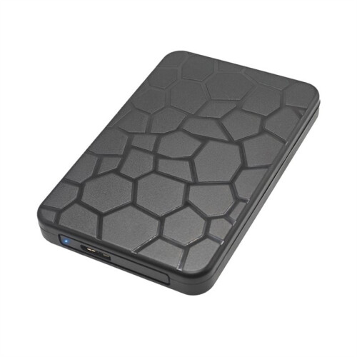 Solid State  Laptop USB Universal SSD 2.5-Inch Marble Pattern External Hard Drive Enclosure