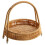 Multipurpose Portable Woven Plastic Storage Rack - Ideal for Kitchen, Office, and Home Decor 1