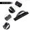 FRCOLOR drawer knobs recessed flush black 5