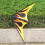 Pipa triangular grande e colorida com som, 1,2 m, para acrobacias (Tipo B) 8