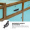 FRCOLOR drawer knobs recessed flush black 7