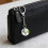 Four Leaf Clover Keychain Crystal Ball Pendant 1pc 6