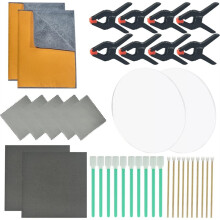 Kit de Nettoyage de Cartes 39 Pièces : Outils de Nettoyage pour Cartes à Collectionner et Kit D'Aplatissement pour Cartes de Sport