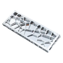 GH60 Hollow Keyboard Case for Mad60 Wooting60 Raven61 Win60 PVD Mirror Keyboard Shell Keyboard Accessories B