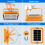 Portable Solar USB Rechargeable LED Light 6
