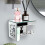 Crystal Glass Tissue Box Holder Countertop Organizer 4
