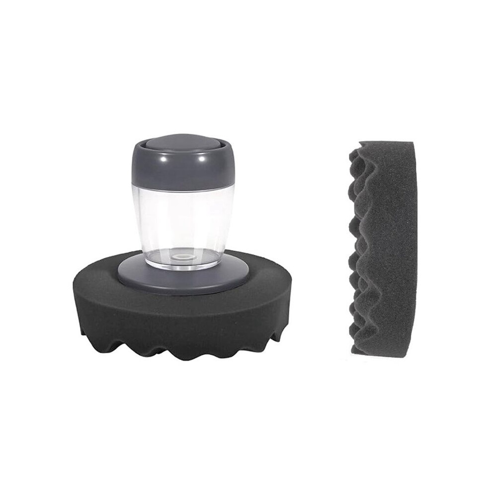 Tire Shine Applicator, Reusable Car & Truck Tire Dressing Applicator, No-Drip Streak-Free Tire Shine Applicator Pad 4711090548865