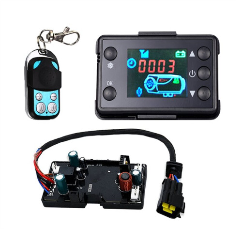 Carte Mère de Commande avec Écran LCD et Télécommande pour Chauffage de Stationnement 12 V/24 V