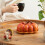 Ceramic Pumpkin Butter Dish with Lid for Countertop, Butter Container, Butter Keeper 8