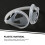 OUNONA 4 Pcs Rack Earmuff Plastic Holder Skeleton Frame Winter Miss 6