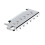 Universal Tremolo Bridge Assembly 6-String Chrome Plate for Electric Guitar Tremolo System Bridge 6