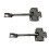 2Pcs Door Limiter 51217259243 for    E90 E91 320i 1