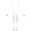 Rhinestone Bra Strap Adjustable Set for Decor White 1 Set Easily Adjustable 5