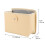 Worgeous Automatic Garbage Can Smart Trash Waste Bin Collapsible Beige 2