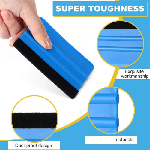 20 Pack Vinyl Wrap Squeegee 4 Inch / 6 Inch   Squeegee Window Film Squeegee Decal Applicator Scraper Tool