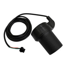 Electric Bike Throttle Grip Kit Half Handlebar Turn Accelerator Handlebar for Electric Scooter