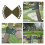 10 PCS Tree Stake Kit, Tree Straps Tree Support Straps Tree Belts Tree Plant Belt for Plant Fix Straight 2