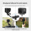 Magnetic Quick Release Base for  Hero 13 Adaptor Kit for Two Prongs Action Camera Mounting Accessory 5
