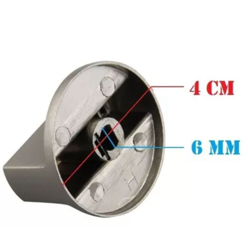 8-Pack Metal Stove Knobs, 6mm Aperture 2