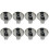 8-Pack Metal Stove Knobs, 6mm Aperture 1