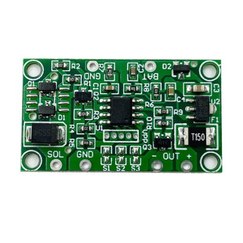 3.7V Solar Yellow Flashing Light Controller, 6V/12V Solar Pole Light Controller, Solar Light Circuit Board
