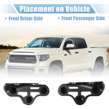 1Pair Front Bumper Bracket Mounting 52116-0C020 52115-0C050 for  Sequoia Tundra 2007-2021 Side Bumper Support