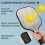 Σετ κουπιών Pickleball από fiberglass με λουλούδια και 2 μπάλες και τσάντα – Συμβατό με 2