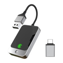Wireless CarPlay Module Car Box 2-in-1 to Wireless Car Screen Projection Adapter Carplay+Auto