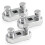 3 Pack Cable Bending Tool, Connects to 1/2'' Ratchet, Bends  to 500 , Convenient Labor Saving Wire Benders 1