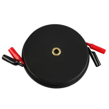 Verlengsnoeren voor Automultimeters op een Haspel. Uitschuifbare Spoel met Krokodillenklemmen, 3 Meter.