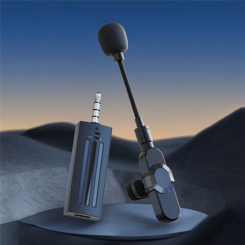 Wireless Microphone 3.5mm  Speaker Collar Microphone Speaker for Lectures Classroom Teaching 1 in 1 1