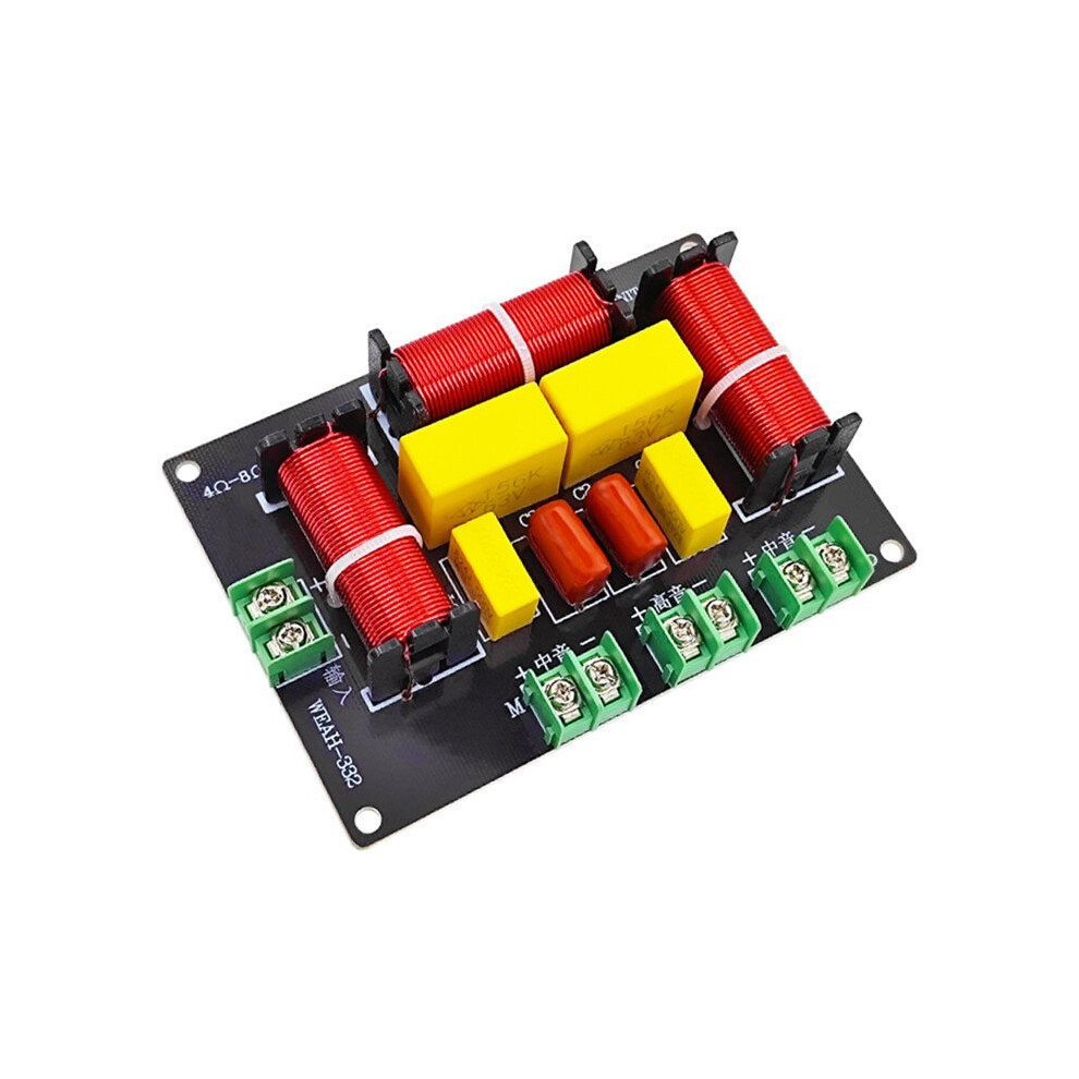 Weah-332 200W 3 Way Crossover 2 Midrange 1 Treble Frequency Divider Audio Speaker Crossover Ktv Crossover Model A 6032086004898