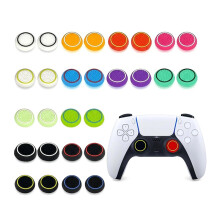 28PCS Silicone Controller Thumb Grips & Joystick Caps for PS4/PS5 Anti-Slip Anti-Scratch Full Protection Covers