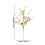 Spring Easter Egg Floral Picks 15.75 inch 2 pcs 3