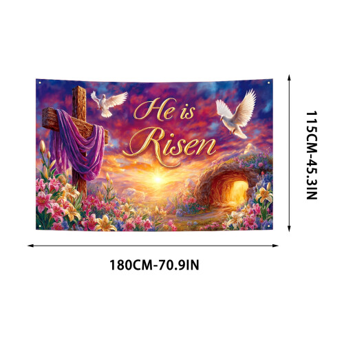 Decoratieve achtergrond met paashaas en ei 1