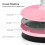 Cute Bunny Phone Stand, Adjustable Height & Angle, Pink 4