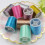 metallic thread 20 Spools Metallic Embroidery Thread - Multicolor,Polyester(7.48"X7.17"X1.5") 7