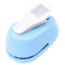 DIY Ponsstempel Vorm Knutselpons Embossingmachine Ronde Gaten Pons met Getande Pons Embossinggereedschap