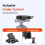 Folding Camera L Bracket Vertical Horizontal Switching Quick Release Plate DSLR Cameras Stabilizer 5