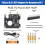 Waveshare PCIe to M.2 E KEY Adapter Board HAT+ for Raspberry Pi 5 Network Card Expansion Board Supports USB/ 3