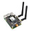Waveshare PCIe to M.2 E KEY Adapter Board HAT+ for Raspberry Pi 5 Network Card Expansion Board Supports USB/ 6