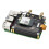 Waveshare PCIe to M.2 E KEY Adapter Board HAT+ for Raspberry Pi 5 Network Card Expansion Board Supports USB/ 7