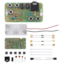 76MHz-108MHz Stereo FM Radio Receiver Module FM DIY Electronic Soldering Kit Circuit PCB Board Solder Practice Project