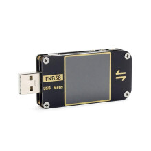 USB-Vermogensmeter-Tester USB-Spanningsstroommeter FNB38-Multimeter voor QC4+ PD3.0 2.0-Snellaadprotocol