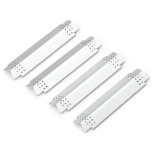 4pcs Grill Heat Plates, Replacement Parts for Home Depot Nexgrill 720-0830H 5 Burner 720-0888 6 Burner 720-0896B,
